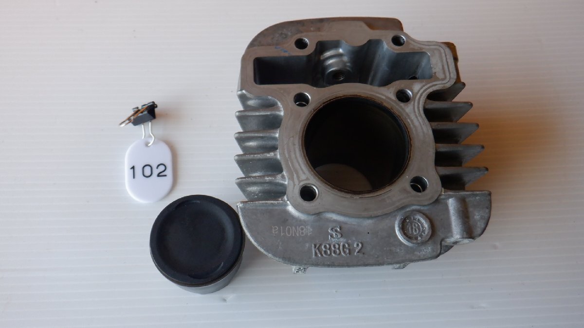 スーパーカブ110☆純正エンジンシリンダー☆エンジンピストンセット拍卖