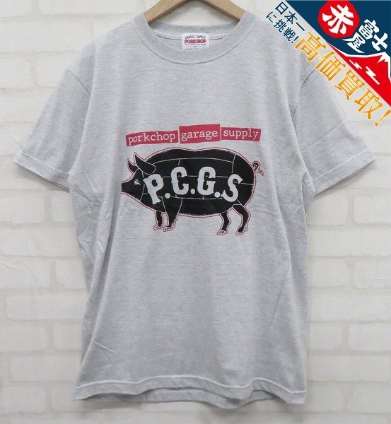 8T3409【クリックポスト対応】未使用品 PORKCHOP GARAGE SUPPLY SPEED SLAVE SS TEE 半袖Tシャツ ポークチョップ拍卖