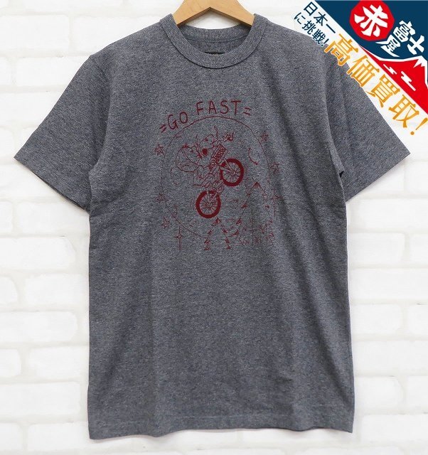 8T2924【クリックポスト対応】未使用品 WEST RIDE GO FAST 半袖Tシャツ ウエストライド拍卖