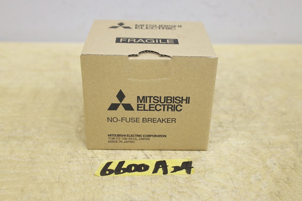 6600A24 未使用 MITSUBISHI 三菱電機 ブレーカー NV50-SVFU 15A 30mA ノーヒューズ遮断器拍卖