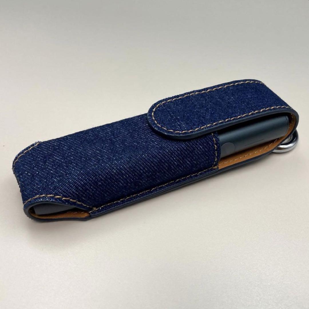 アイコス イルマワン iluma one イルマアイ i ケース カバー デニム 青 濃い イルマワンケース iQOSイルマワンカバー アイコスイルマiワン拍卖
