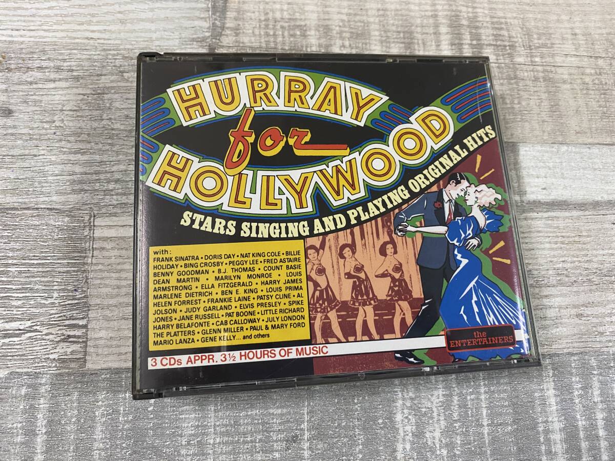 超希少!!JAZZ CD『THE /HURRAY for HOLLYWOOD 』スターダスト/ナットキングコール 他 曲名は、画像3,4,6参照 71曲 DISC 3拍卖