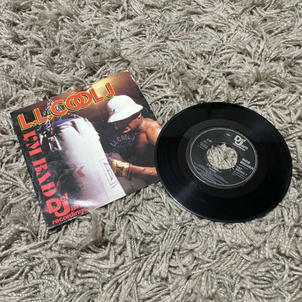 【レア盤】 L.L.COOL J HIP HOP 7inch 45 レコード アナログRecords EP 名曲拍卖