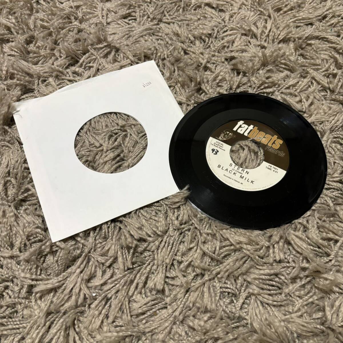 レア盤 BLACK MILK Illy Hutch & The Macks HIPHOP fatbeat 45 7inch レコード record Detroit j dilla RAP拍卖
