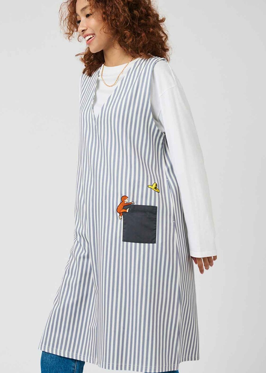 新品未使用!グラニフ おさるのジョージ ワンピース Mサイズ拍卖