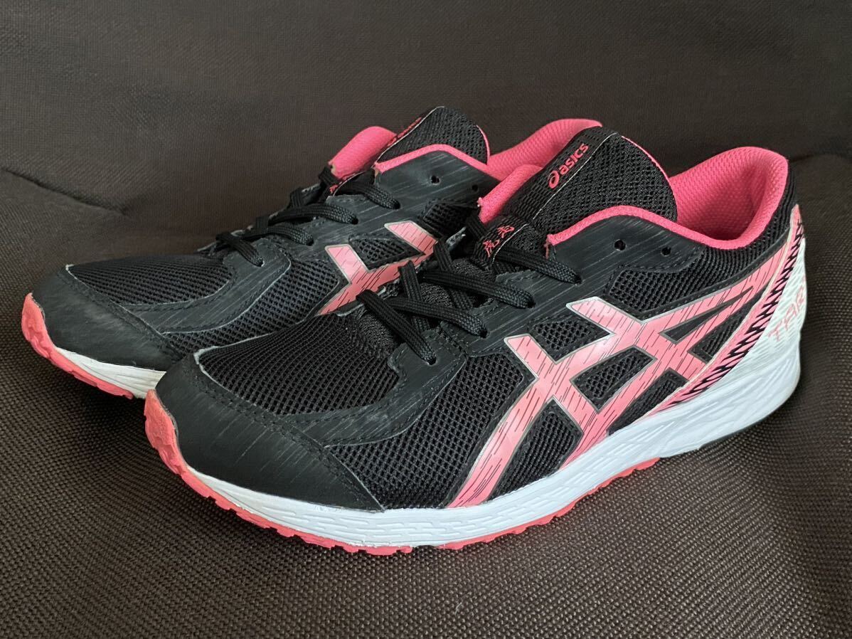 【送料無料】アシックス ターサーエッジ2 ジュニア 24.5cm ユーズド品拍卖