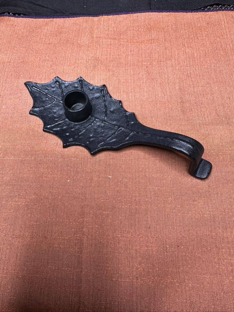 葉っぱ紋蝋燭台あかし幼稚園創立30周年記念拍卖