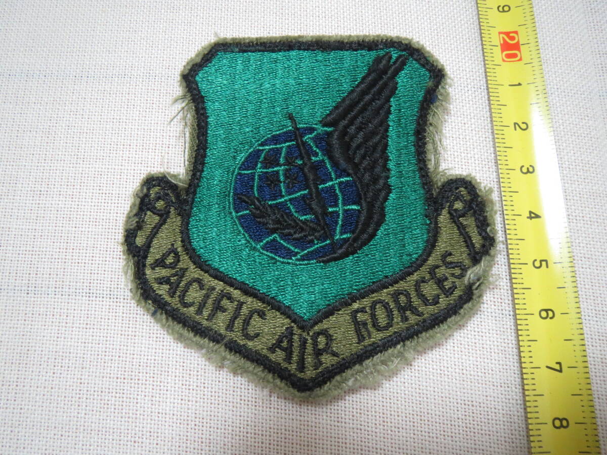 アメリカ空軍 US.AIR FORCE 太平洋空軍 サブデュード カットエッジ パッチ 刺繍 ジャングルファティーグ ベトナム戦争拍卖