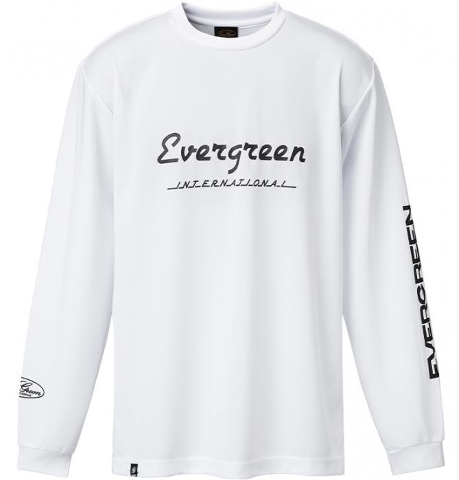 エバーグリーン★E.G.ドライロングTシャツFタイプ★#ホワイト★Mサイズ拍卖