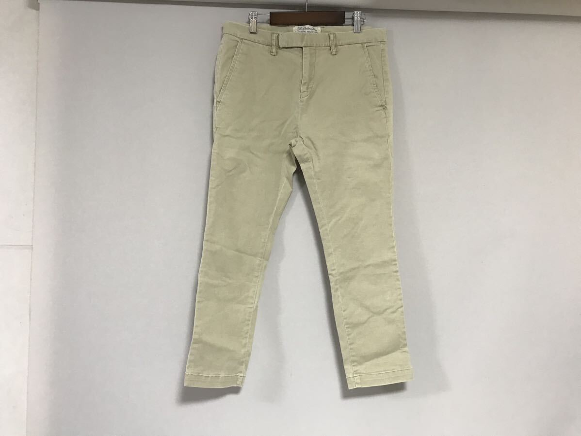 本物レミレリーフREMI RELIEFコットンテンセルストレッチワークチノパンツサーフアメカジミリタリーゴルフビジネススーツベージュメンズS拍卖