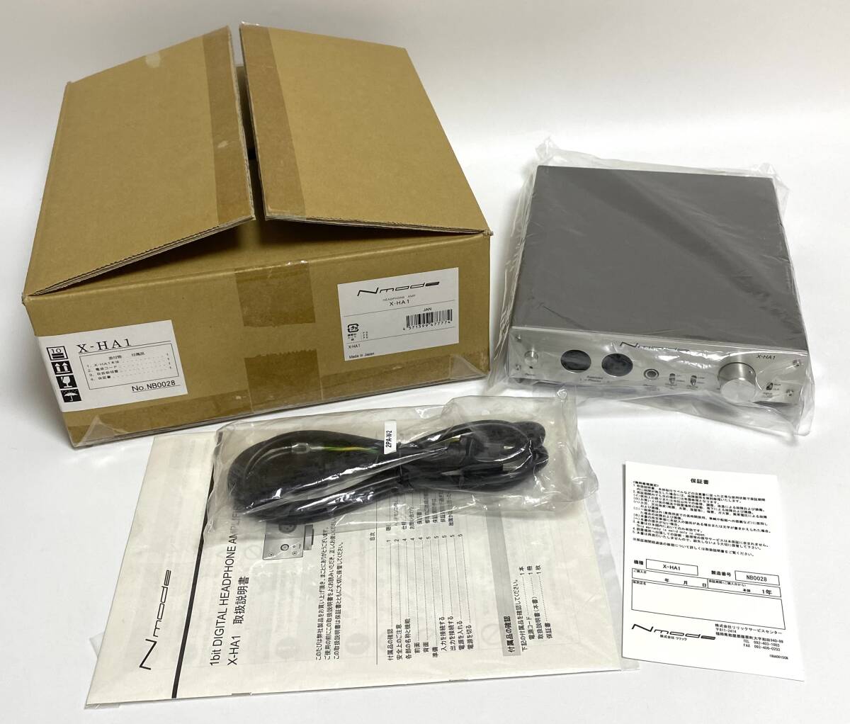 ★未使用品★ Nmode エヌモード 1ビットデジタルヘッドホンアンプ X-HA1 ヘッドフォンアンプ Nモード Headphone Amplifier I240626拍卖