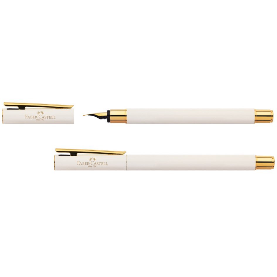 FABER-CASTELL ファーバーカステル ネオスリム万年筆 限定色 (マシュマロ F・細字)拍卖