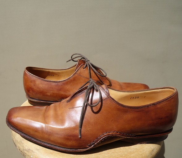 TMN-0221-003 素晴らしいデザイン HUGO&ENZO オパンケ ホールカット レザーシューズ 革靴 ビジネスシューズ ウーゴ&エンツォ拍卖