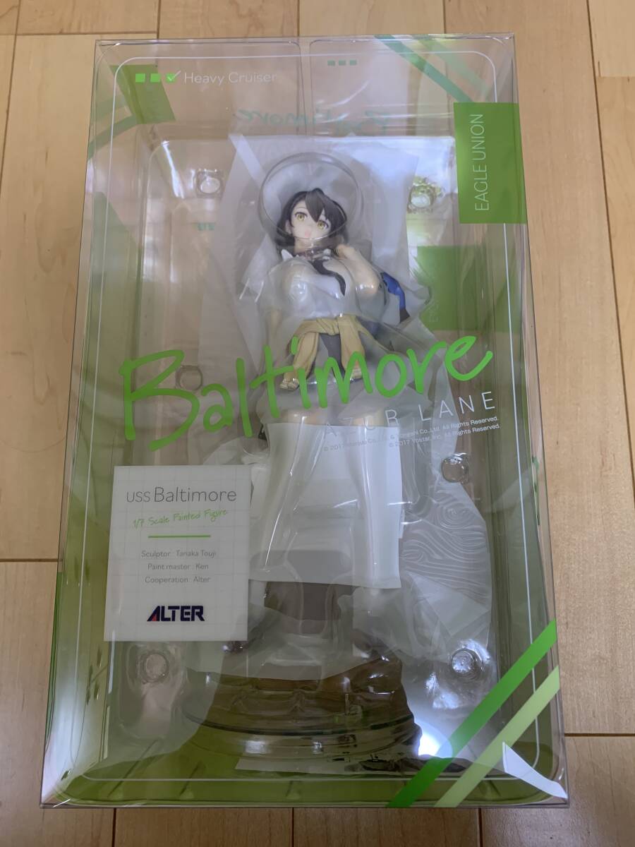 未開封 アルター アズールレーン ボルチモア エースの放課後Ver. 制服 フィギュア 1/7拍卖