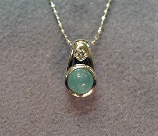 ♪希少!天然【パライバ】トルマリン:0.35c・K18WG・消費税・送料込み・Pt850:45cmフリー・新品・未使用・本物拍卖