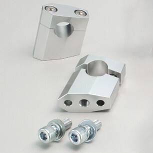 イナズマ1200(98-99)用 ヘキサゴン型セットバックホルダー(シルバー) |ハリケーン拍卖