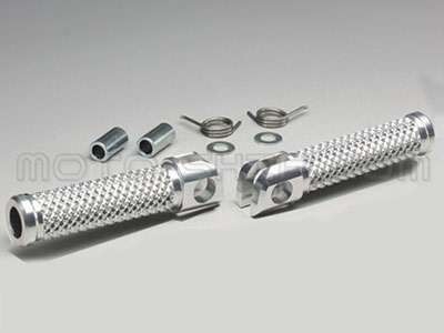 バンディット400/V(89-00/GK75A)用 ステップバーTYPE2(シルバー) |ハリケーン拍卖