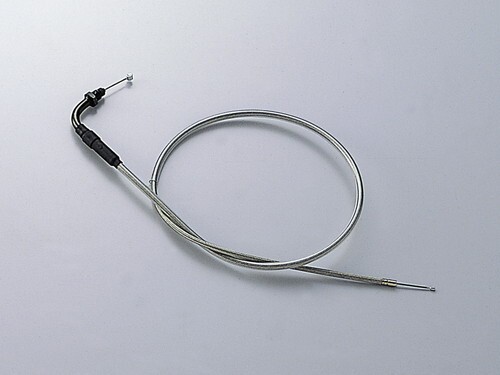 エイプ50/エイプ100(-07/キャブ)用 ロング・スロットルケーブル(+15cm/メッシュ調) |ハリケーン拍卖