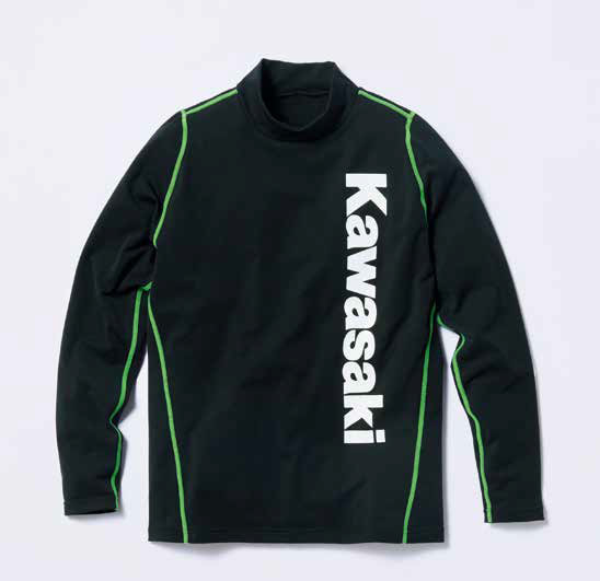 カワサキ純正/2023秋冬 ウォームアンダーウェア/防寒インナー (ブラック/Mサイズ)|Kawasaki拍卖