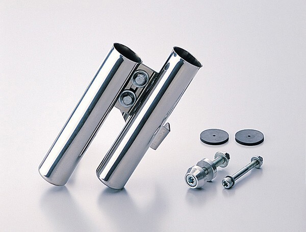 ZRX400/II(94-08)用 ロッドホルダー(タイプ4/リアステップ共締/ステンポリッシュ)|ハリケーン拍卖