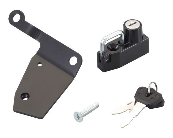 YZF-R3(RH13J/BR5・B7P)用 ヘルメットホルダー/ヘルメットロック(ブラック)|キタコ拍卖