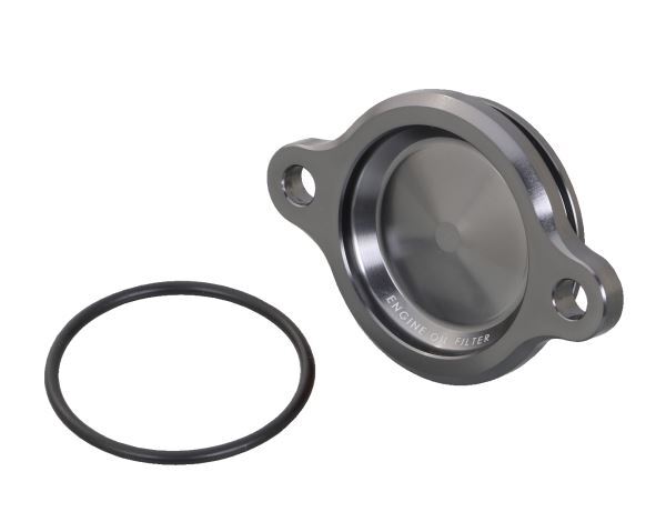 クロスカブ110/CC110(JA60)用 オイルフィルターカバー(タイプ1/ガンメタ)|キタコ拍卖