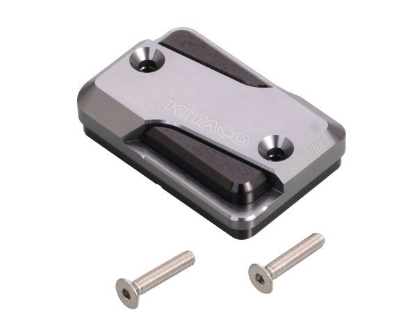 グロム/GROM(JC61/JC75/JC92)用 アルミマスターシリンダーキャップ(タイプ5/ブラック×ガンメタ)|キタコ拍卖