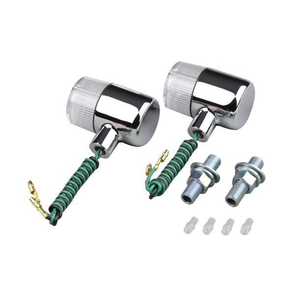 汎用 クラシカル71タイプ S球(バルブ無) メッキボディ/クリアーレンズ|ポッシュフェイス/POSH拍卖