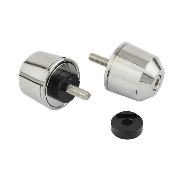 MT-25(2016-2020) 用 ミドルウェイトバーエンドキャップ M6タイプ メッキ|ポッシュフェイス/POSH拍卖