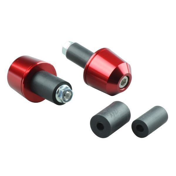 GSX-S1000S/KATANA1000(2019-2020) 用 ソリッドバーエンドキャップ(外径29.5mm) レッド|ポッシュフェイス/POSH拍卖