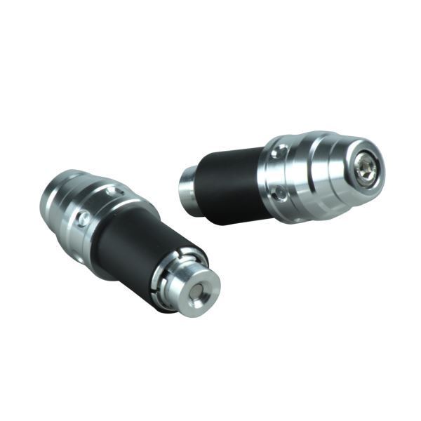GSR400(2006-2010) 用 エンボスバーエンドキャップ(外径22mm) シルバー|ポッシュフェイス/POSH拍卖