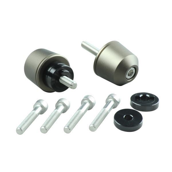 クロスカブ110/CC110(2018) 用 ソリッドバーエンドキャップ M6タイプ(外径29.5mm) マットチタン|ポッシュフェイス/POSH拍卖