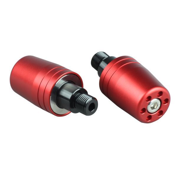 グランドマジェスティ250/400(YP250G/YP400G) 用 ウルトラヘビーバーエンドキャップ M16タイプ マットレッド|ポッシュフェイス/POSH拍卖