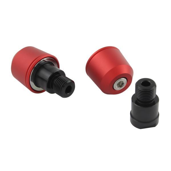 マジェスティS/Majesty-S(XC155/2014-2020) 用 ミドルウェイトバーエンドキャップ M16タイプ マットレッド|ポッシュフェイス/POSH拍卖