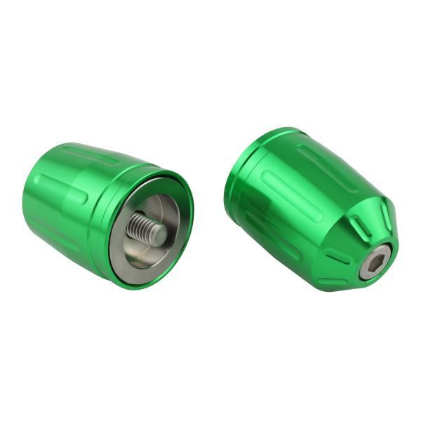 Z900RS(2018-2021) 用 ウルトラヘビーバーエンドキャップ T2 M8タイプ ライムグリーン|ポッシュフェイス/POSH拍卖