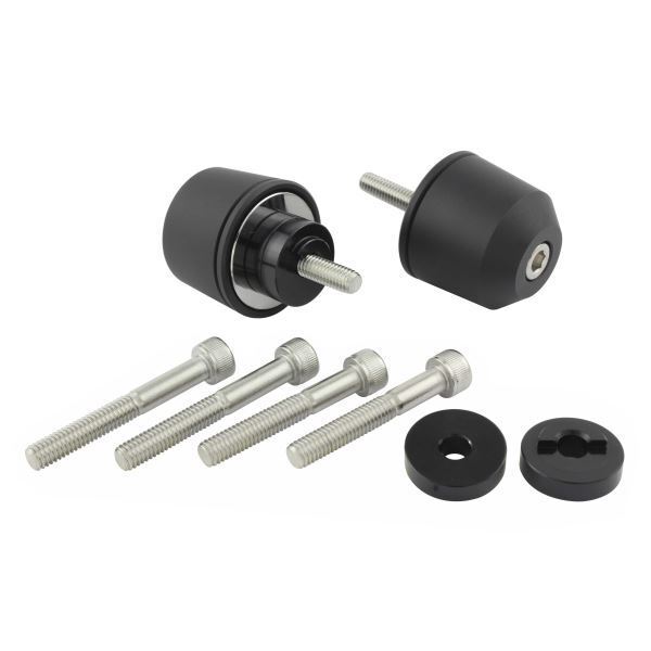 CBR250RR(2017-2020) 用 ミドルウェイトバーエンドキャップ M6タイプ マットブラック|ポッシュフェイス/POSH拍卖