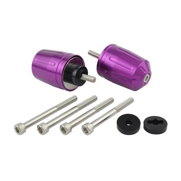 CB400SF(1999-2020) 用 ウルトラヘビーバーエンドキャップ T2 M6タイプ ブルーベリー|ポッシュフェイス/POSH拍卖