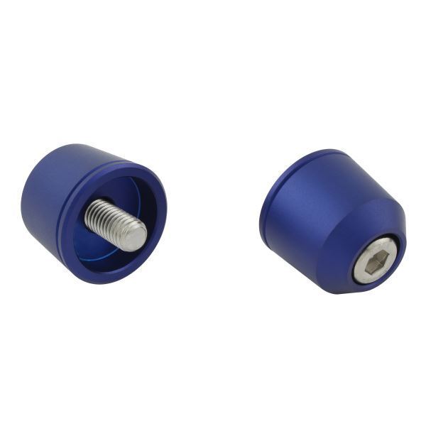 ZRX1200DAEG/ダエグ(ALL) 用 ソリッドバーエンドキャップ M8タイプ マットブルー|ポッシュフェイス/POSH拍卖