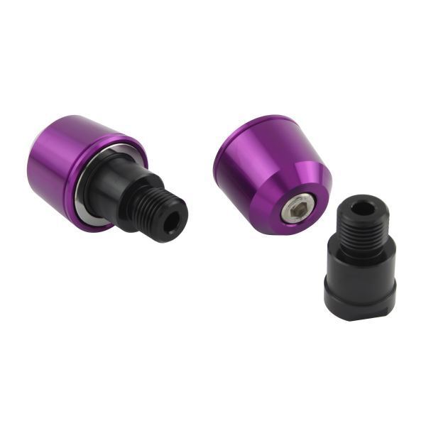 XJR1300用 ミドルウェイトバーエンドキャップ M16タイプ ブルーベリー|ポッシュフェイス/POSH拍卖