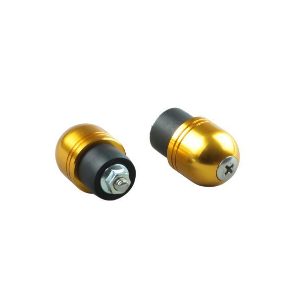 バリオス250/BALIUS250用 バーエンドキャップ(ボルト径5mm/外径22mm) ゴールド|ポッシュフェイス/POSH拍卖