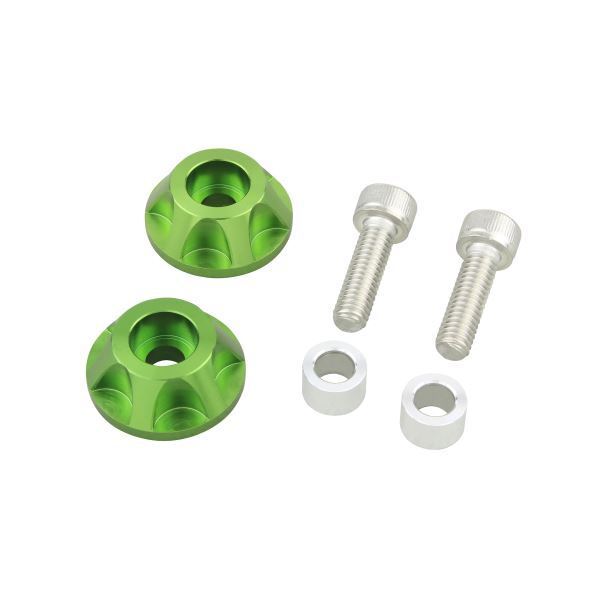 ZZR1100/ZZ-R1100(D) 用 アンダーカウルキャップホルダー ライトグリーン|ポッシュフェイス/POSH拍卖