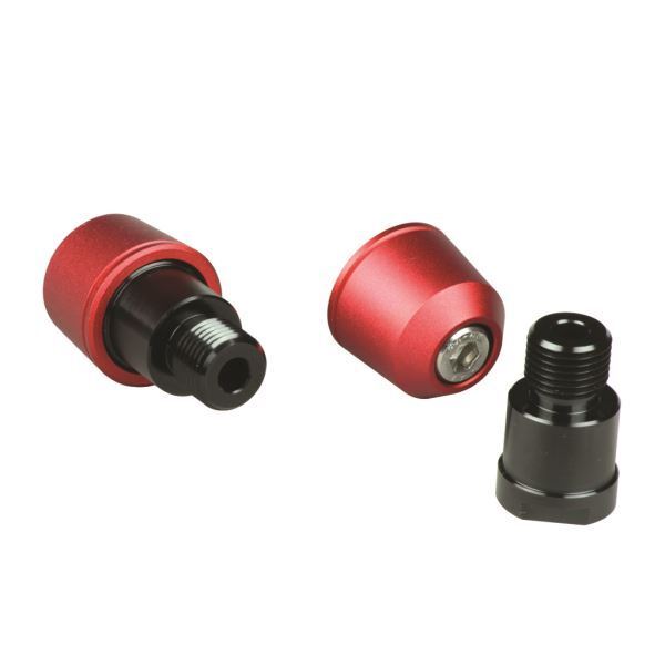 XJR1300用 ソリッドバーエンドキャップ M16タイプ マットレッド|ポッシュフェイス/POSH拍卖