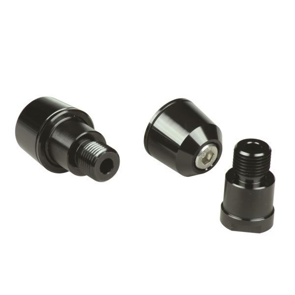 XJR1300用 ソリッドバーエンドキャップ M16タイプ ブラック|ポッシュフェイス/POSH拍卖