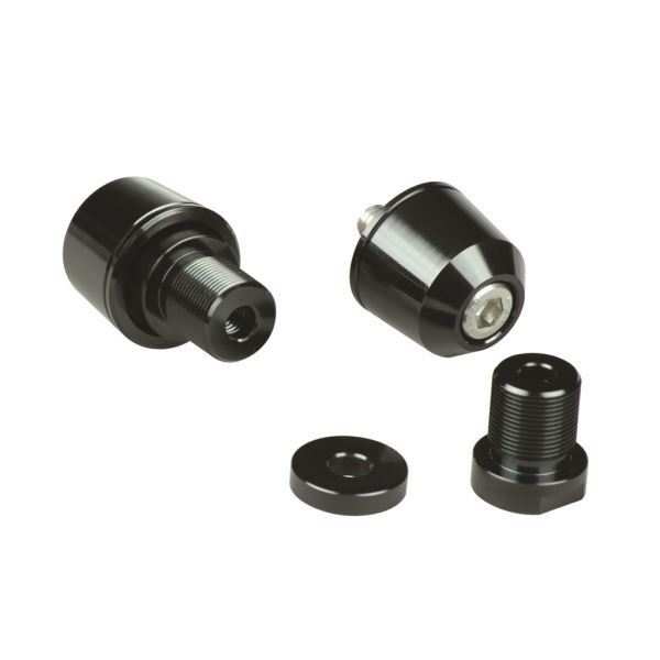 ZX-10R(2004-2005/2008-2010) 用 ソリッドバーエンドキャップ M17タイプ ブラック|ポッシュフェイス/POSH拍卖