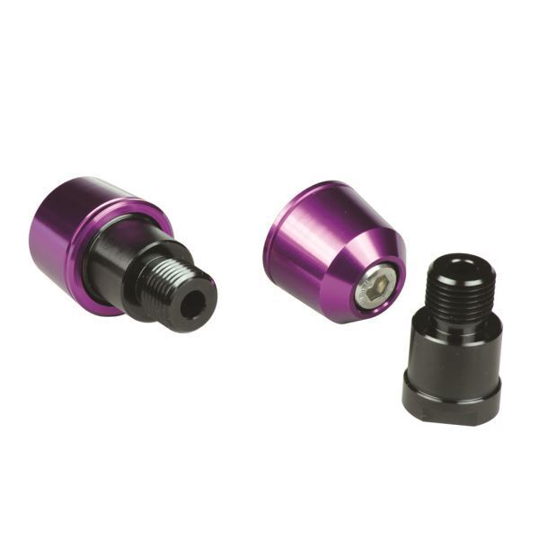 マジェスティ250/Majesty250(4D9は不可) 用 ソリッドバーエンドキャップ M16タイプ ブルーベリー|ポッシュフェイス/POSH拍卖