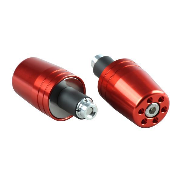 GSX1400(2002-2005) 用 ウルトラヘビーバーエンドキャップ(内径14-19mm対応) ディープオレンジ|ポッシュフェイス/POSH拍卖