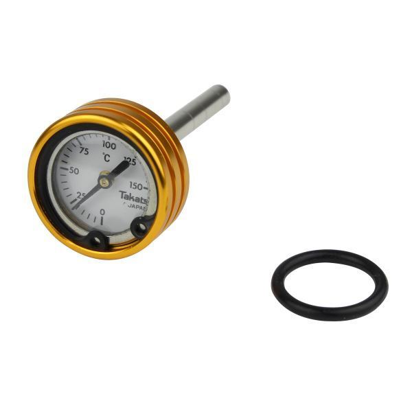 SRX400/SRX600(-1989) 用 ネオクラシック油温計 ゴールド|ポッシュフェイス/POSH拍卖