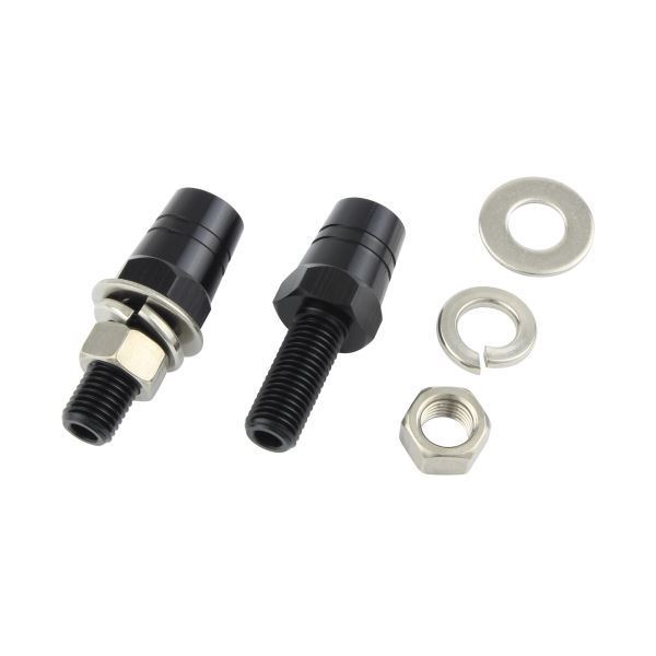 汎用 エクステンションステー24mm 車体取付ネジM10X25mm ブラック|ポッシュフェイス/POSH拍卖