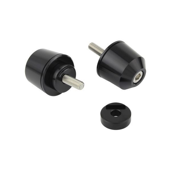 NMAX/N-MAX(2017-2020) 用 ソリッドバーエンドキャップ M6タイプ(外径29.5mm) ブラック|ポッシュフェイス/POSH拍卖