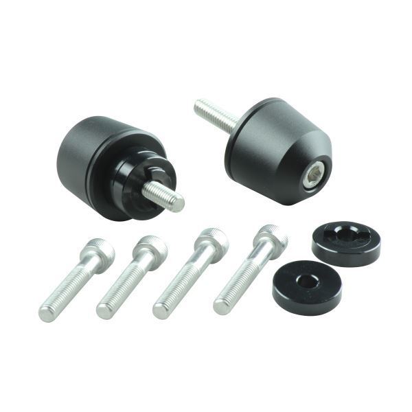 ホーネット900用 ソリッドバーエンドキャップ M6タイプ(外径29.5mm) マットブラック|ポッシュフェイス/POSH拍卖